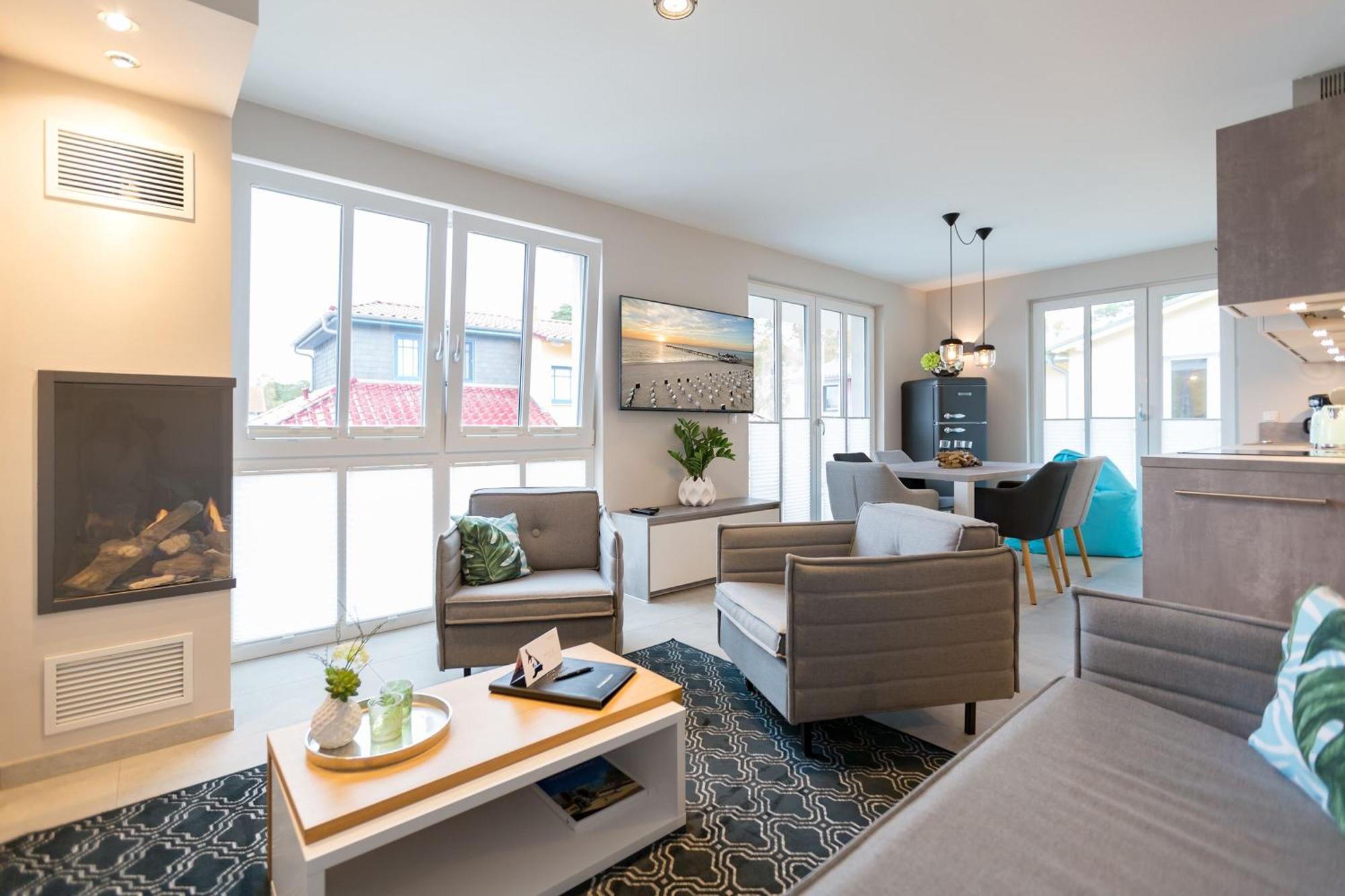 Apartmán Domizil Duene 8 App 6 Heringsdorf  Exteriér fotografie