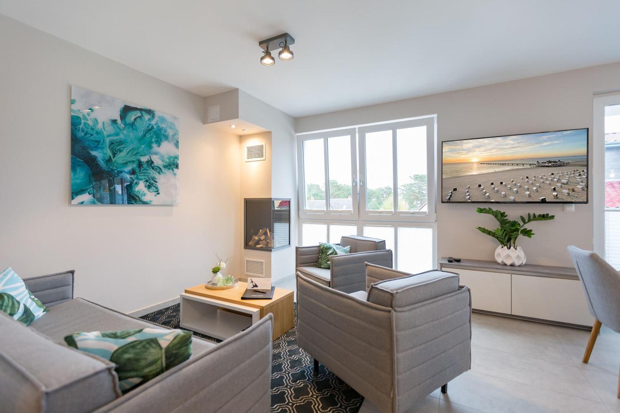 Apartmán Domizil Duene 8 App 6 Heringsdorf  Exteriér fotografie